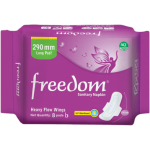 Freedom Sanitary Napkin Heavy Flow Wing 8 Pads (Latest)